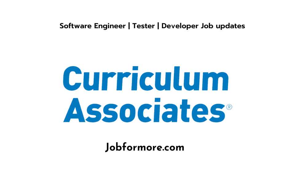 Curriculum Associates Off Campus Drive Hiring Qa Engineer Jobformore