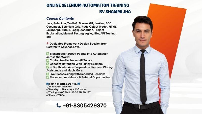 Selenium Automation Training
