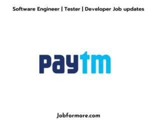 Paytm Off Campus Drive