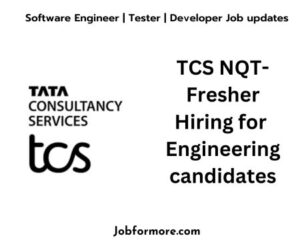 TCS NQT 2025 Off Campus Drive